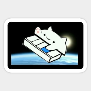 Bongo Cat Meme Sticker